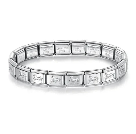 Klasický náramek Charm s koněm