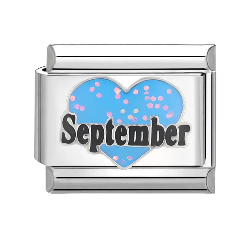 September modré srdce
