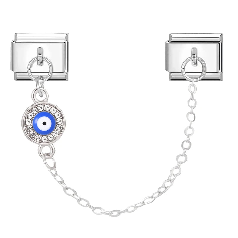 Chain evil eye v kruhu