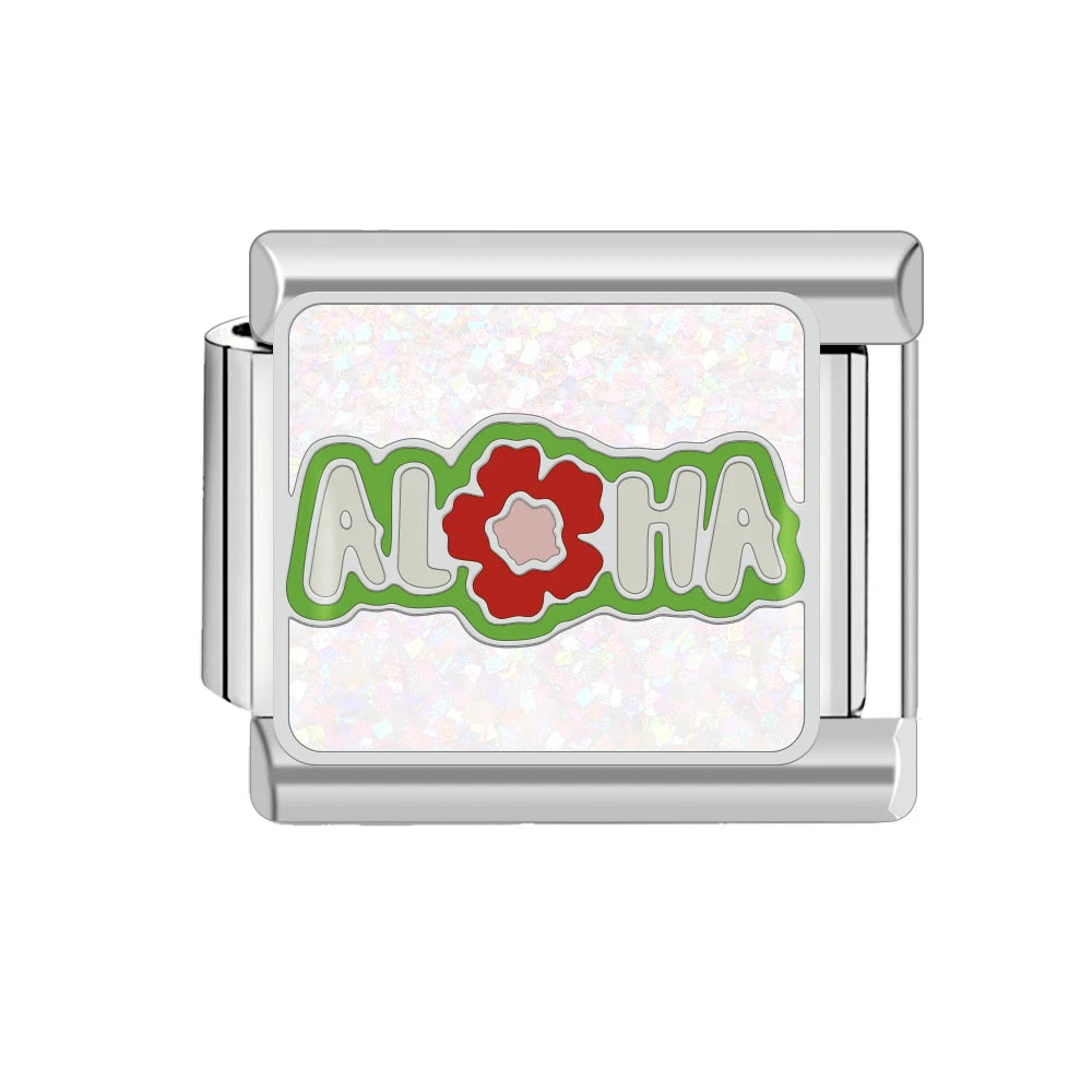 Aloha s květinou