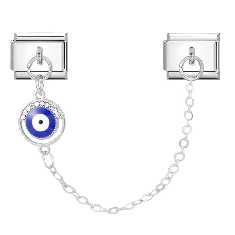 Chain kulaté evil eye
