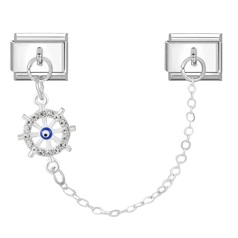 Chain evil eye kormidlo