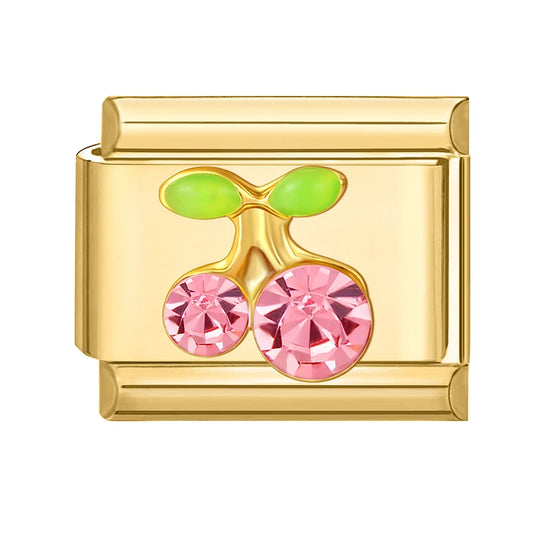 Růžové Gem třešně