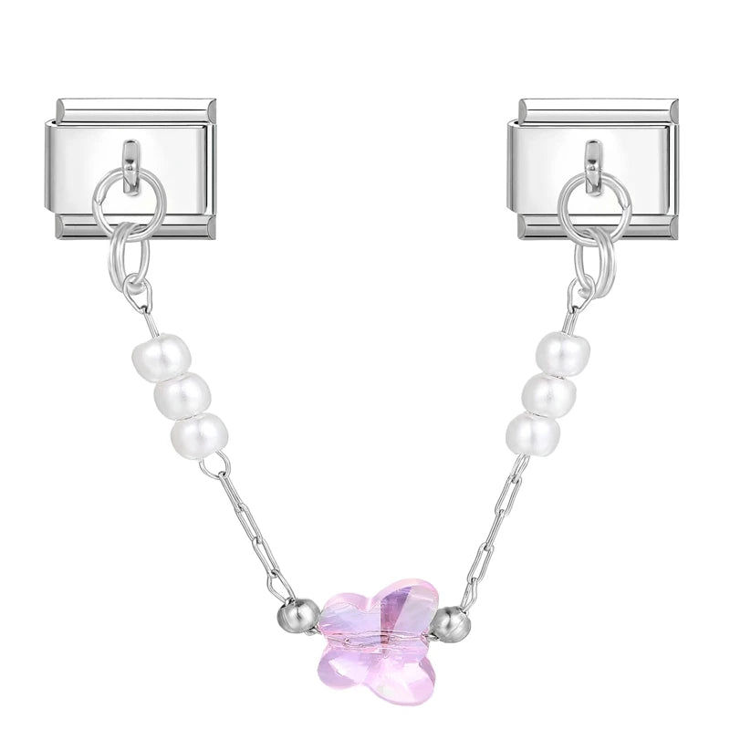 Chain fialový motýl