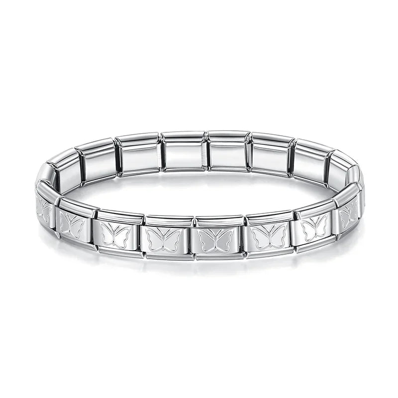 Klasický náramek Charm s motýlem