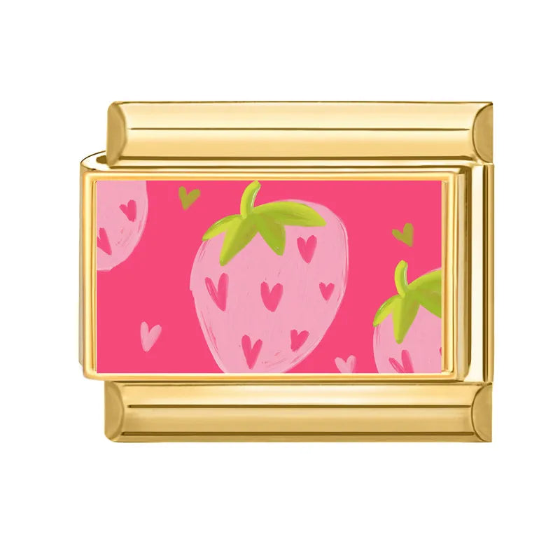 Jahody se srdíčky zlaté