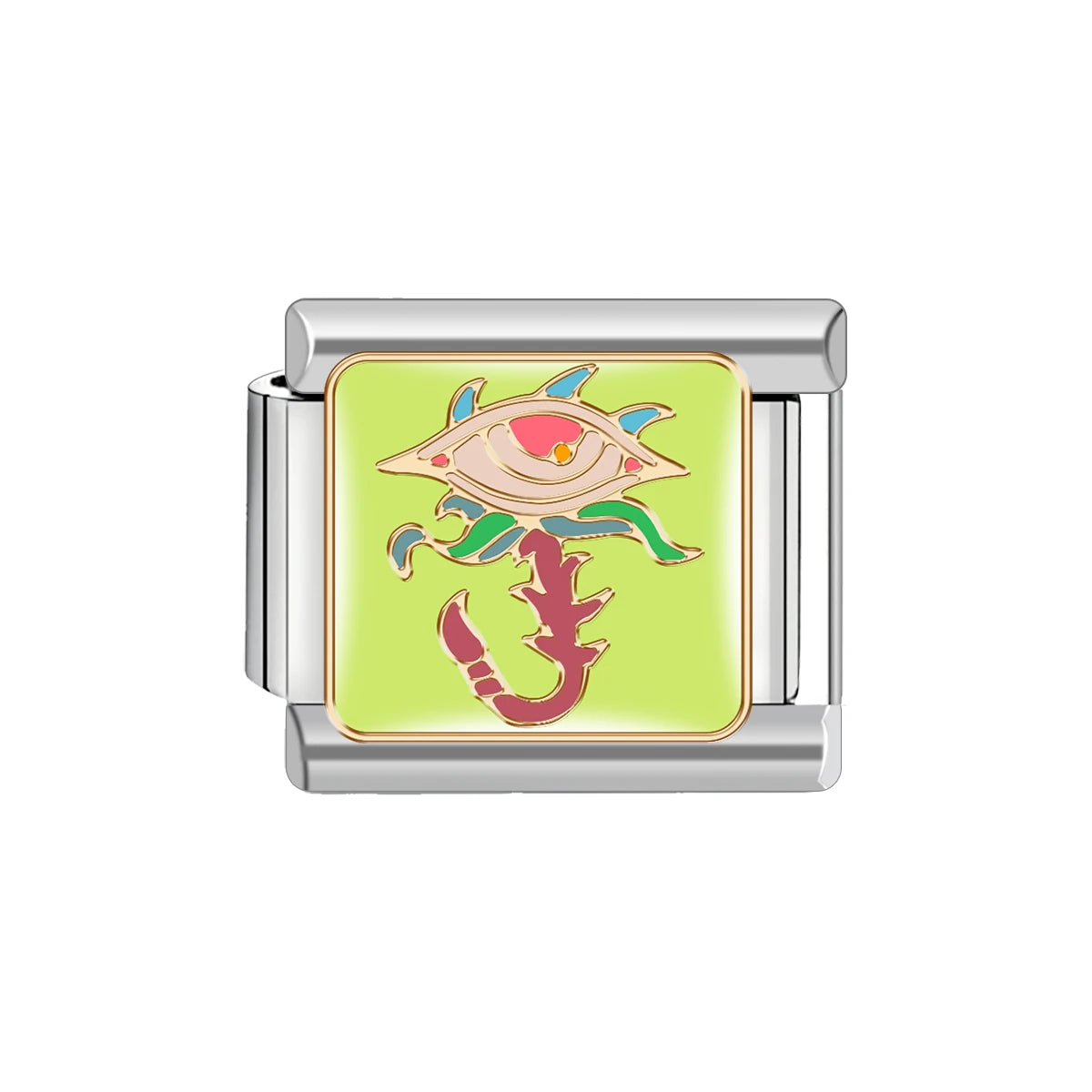 Barevné oko květina