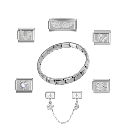 Silver Gem set