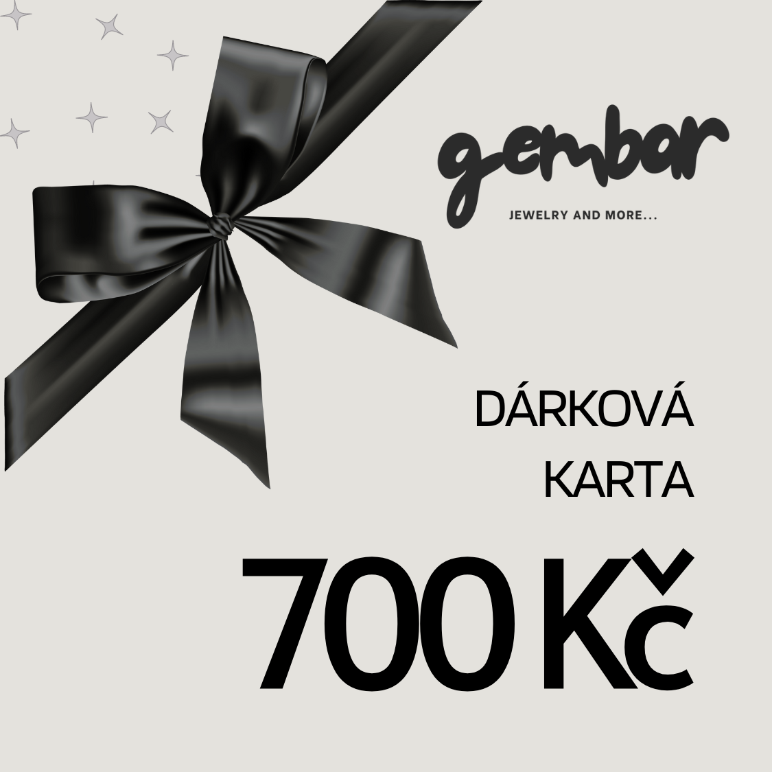 Dárková karta GEMBAR