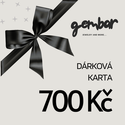 Dárková karta GEMBAR