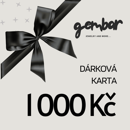 Dárková karta GEMBAR