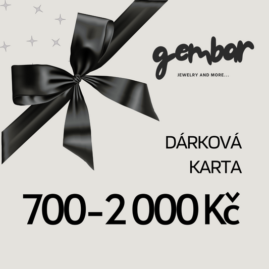 Dárková karta GEMBAR