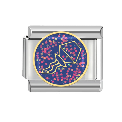 Astrologické znamení se třpytem