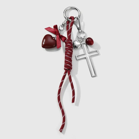 Red heart & Cross