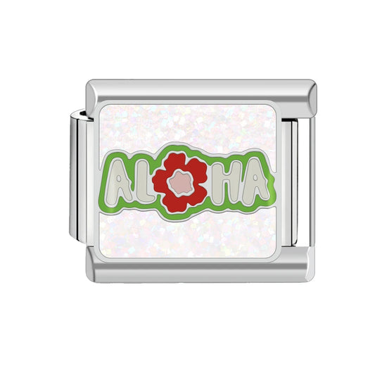 Aloha s květinou