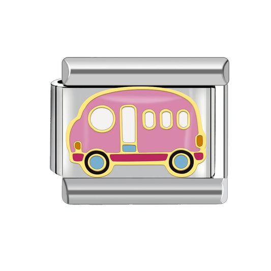 Růžový autobus
