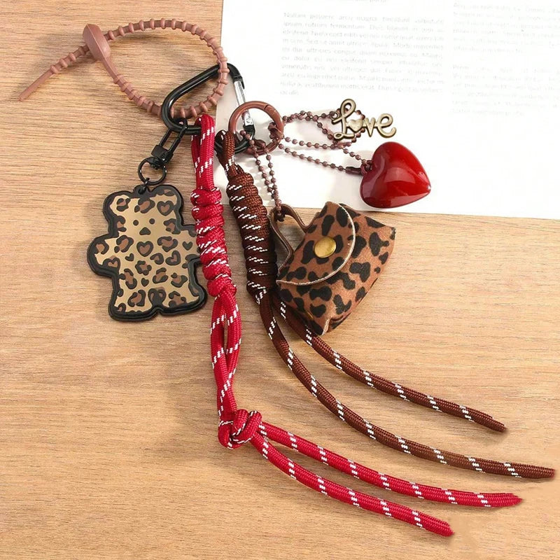Leopard Bear & Red heart