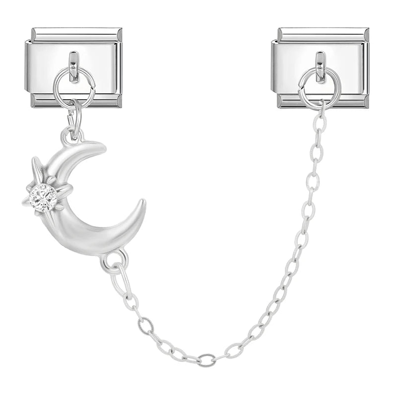 Chain stříbrný měsíc