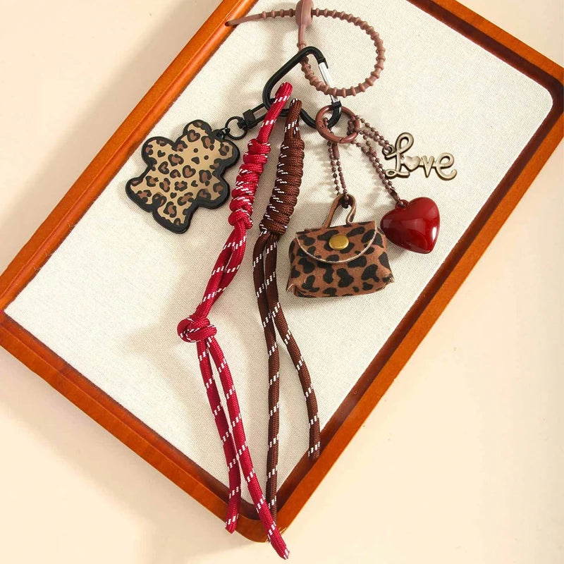 Leopard Bear & Red heart