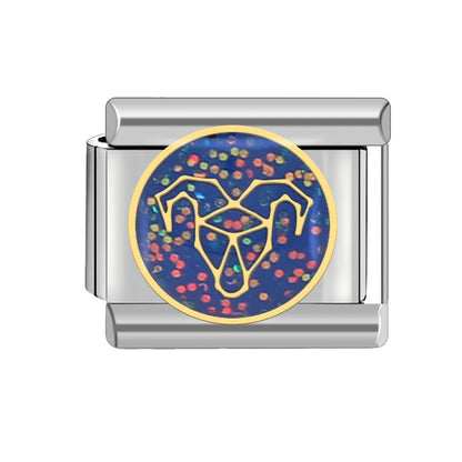 Astrologické znamení se třpytem