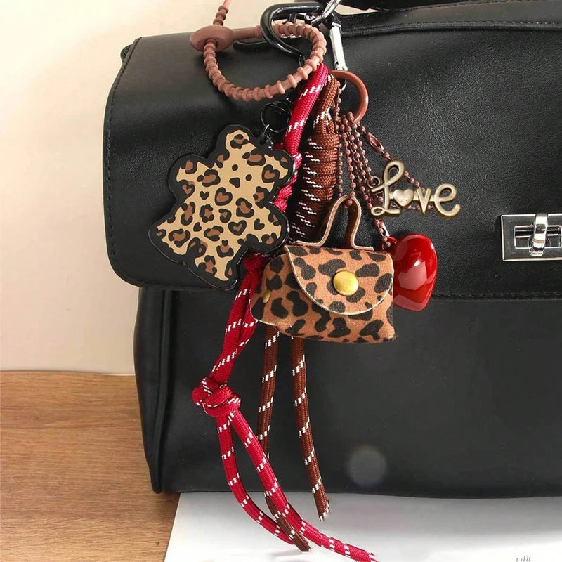 Leopard Bear & Red heart