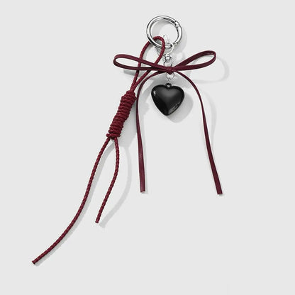 Black mini heart