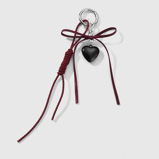 Black mini heart