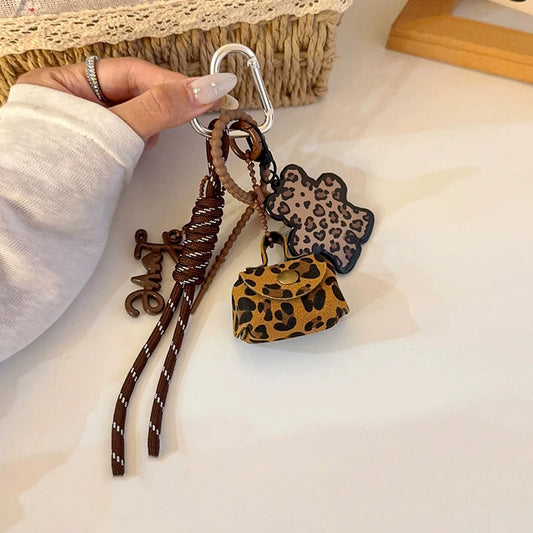 Leopard Bear & Purse