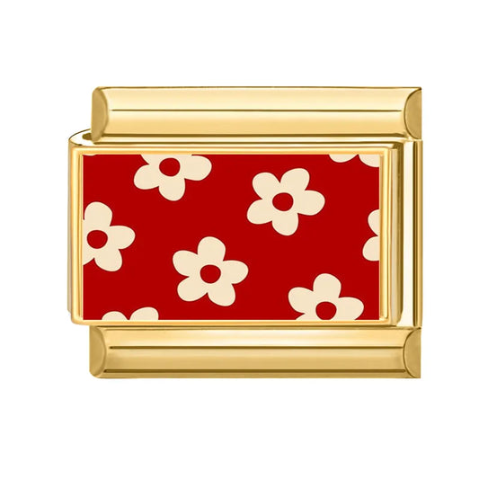 Béžové květiny zlaté