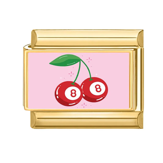 Třešně s číslem 8