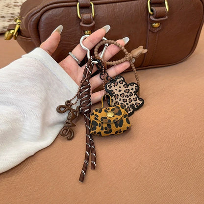 Leopard Bear & Purse
