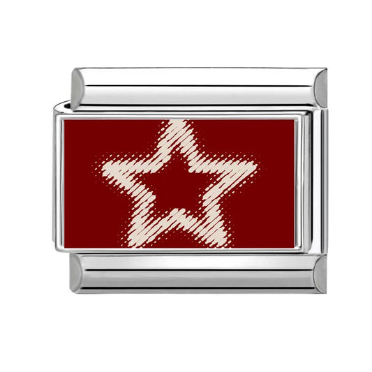 Hvězda na vínovém pozadí