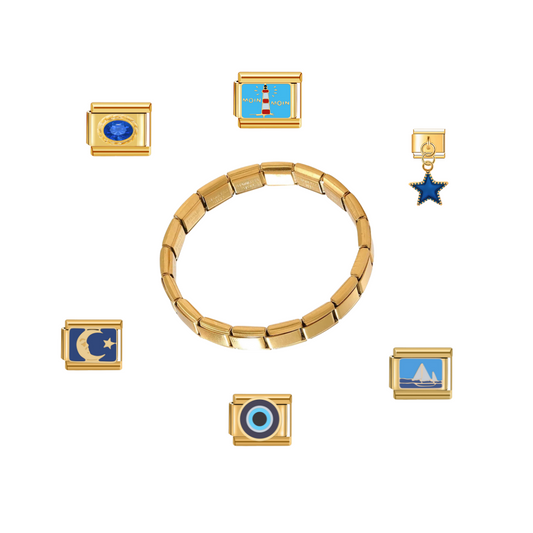 Gold and Blue set