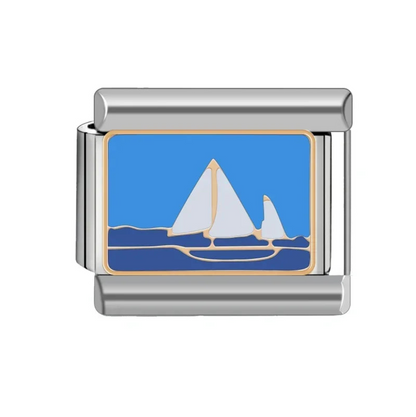 Silver & Blue Set
