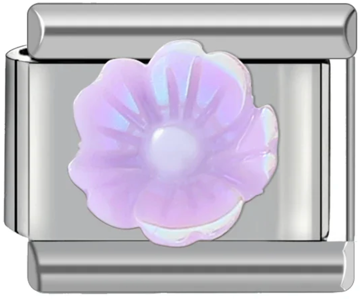Purple Silver Set