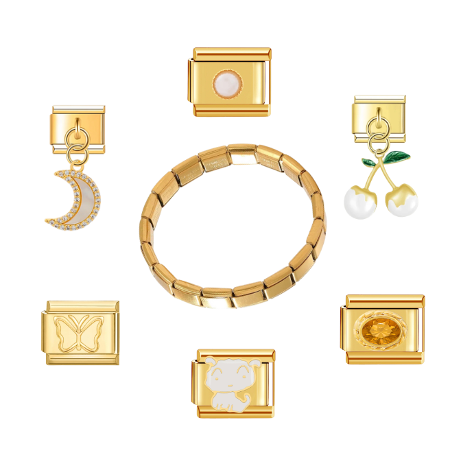 Gold on Gold set